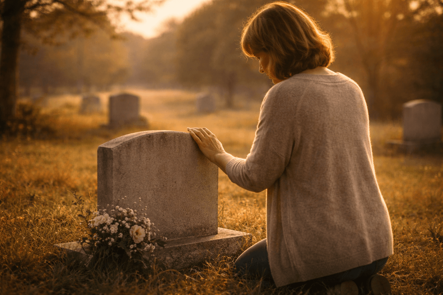 Interactive map showing burial locations with pins